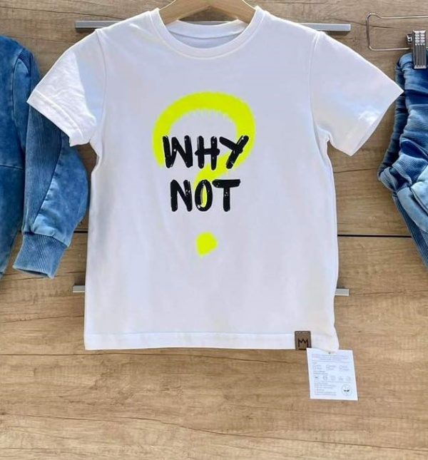 T-shirt MIMI biały - WHY NOT