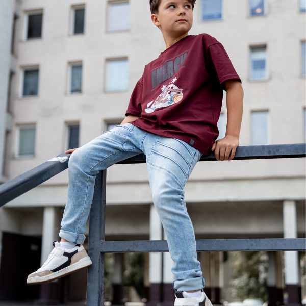 Spodnie jeansowe All for Kids – niebieskie