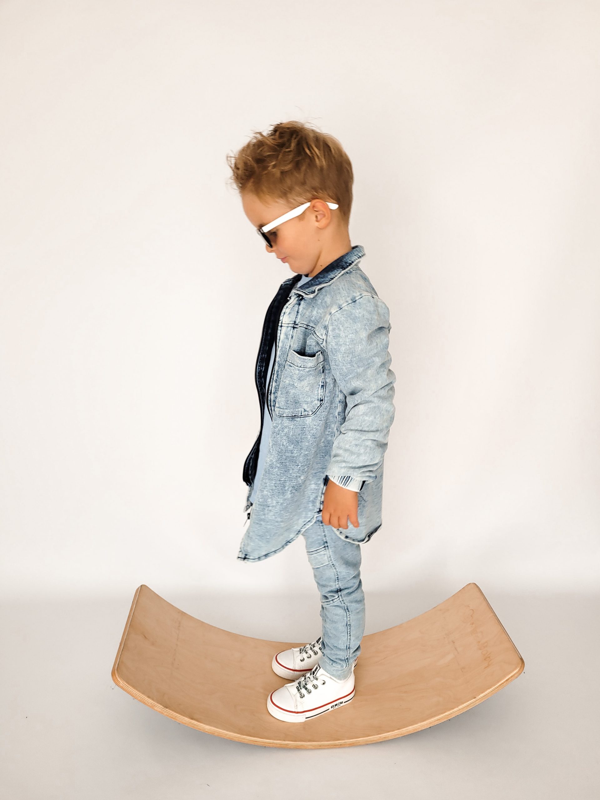 Koszula dekatyzowana jeans NUNU niebieska - obrazek 3