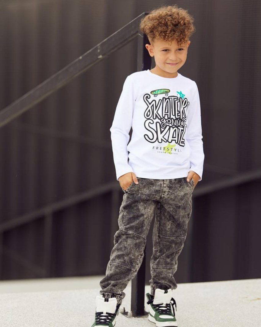 Spodnie Rebel Squad czarne dekatyzacja (MałaMi)