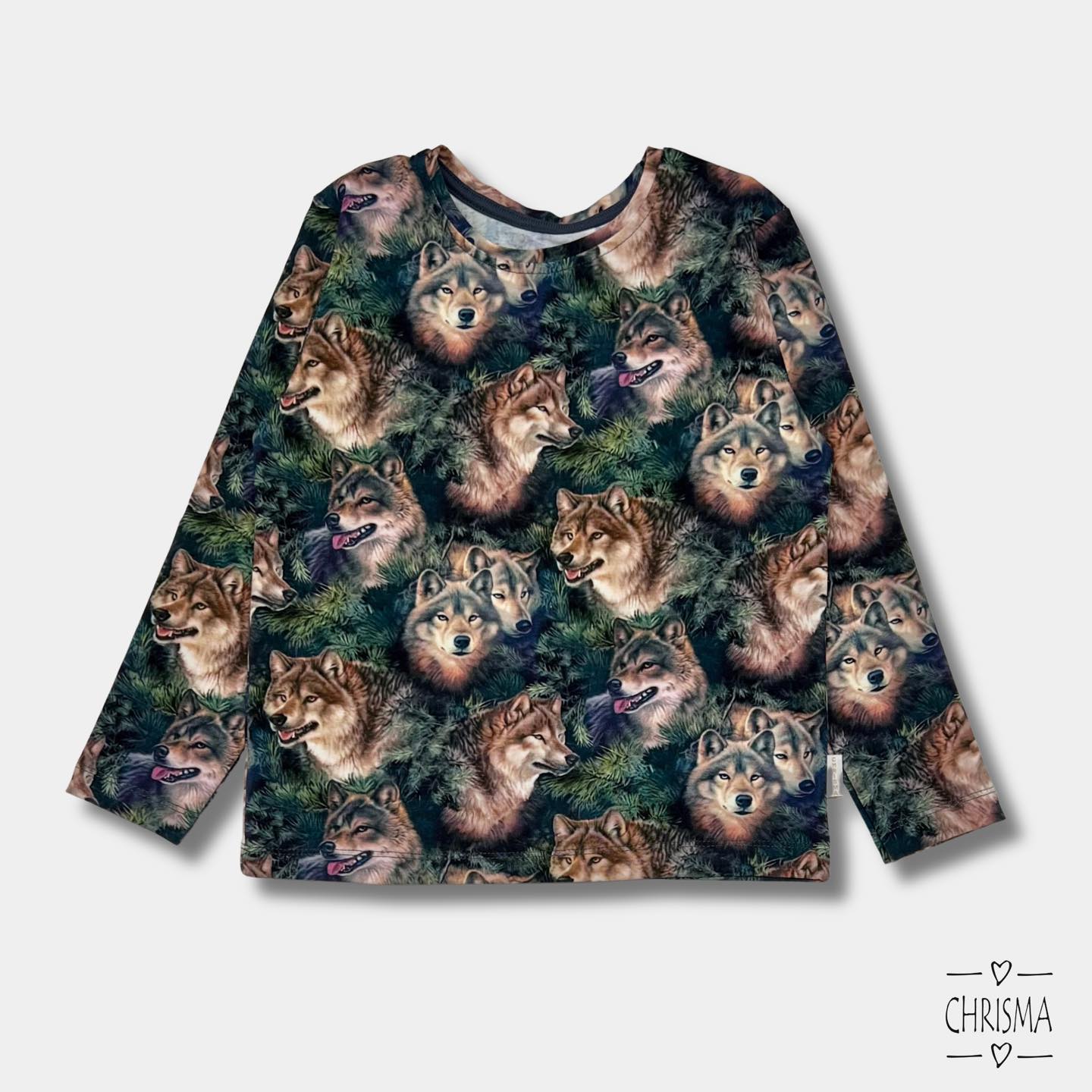 Bluzka CHRISMA wilki