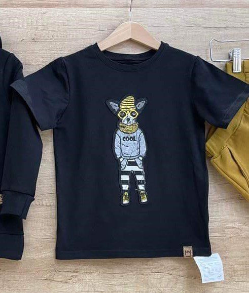 T-shirt MIMI pies - kolor czarny