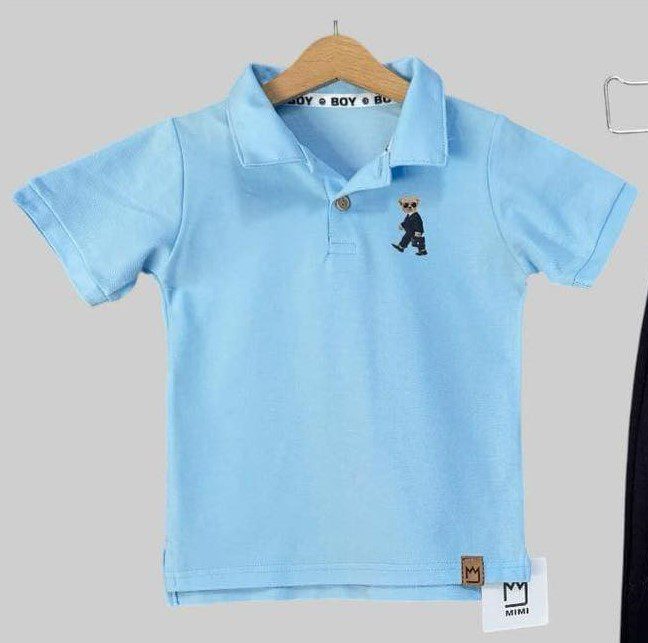 Koszulka polo „lacoste” MIŚ – niebieska MIMI