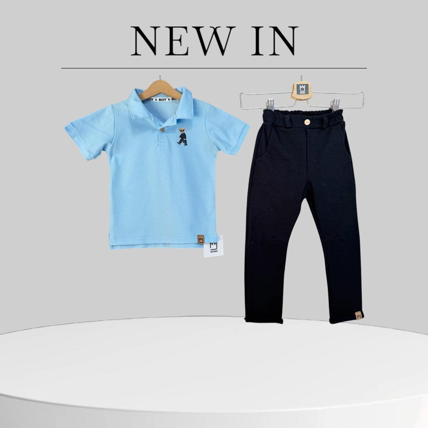 Spodnie wizytowe MIMI - czarne (lacoste) - obrazek 2