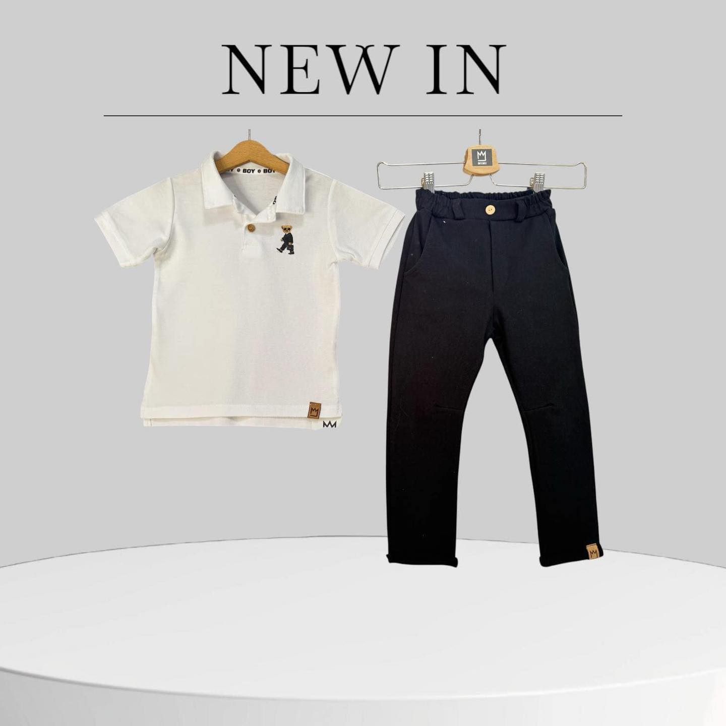 Spodnie wizytowe MIMI - czarne (lacoste) - obrazek 3