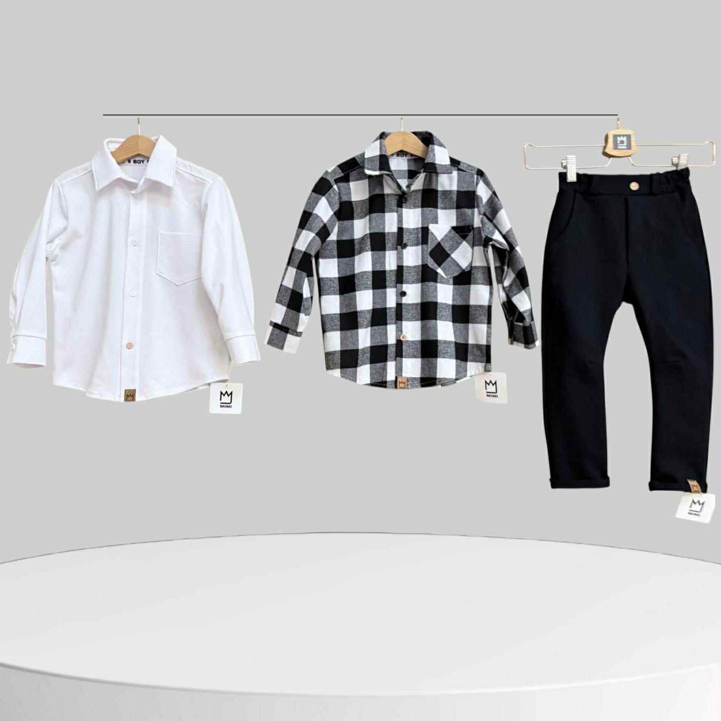 Spodnie wizytowe MIMI - czarne (lacoste) - obrazek 4