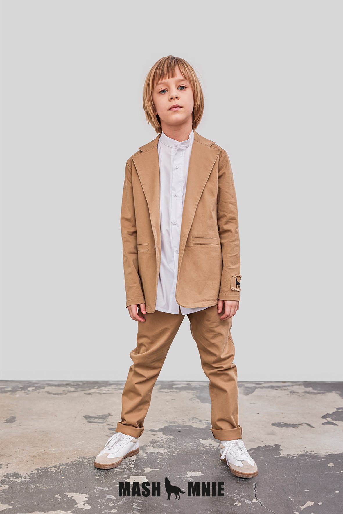 MashMnie spodnie WHISPERS beżowe