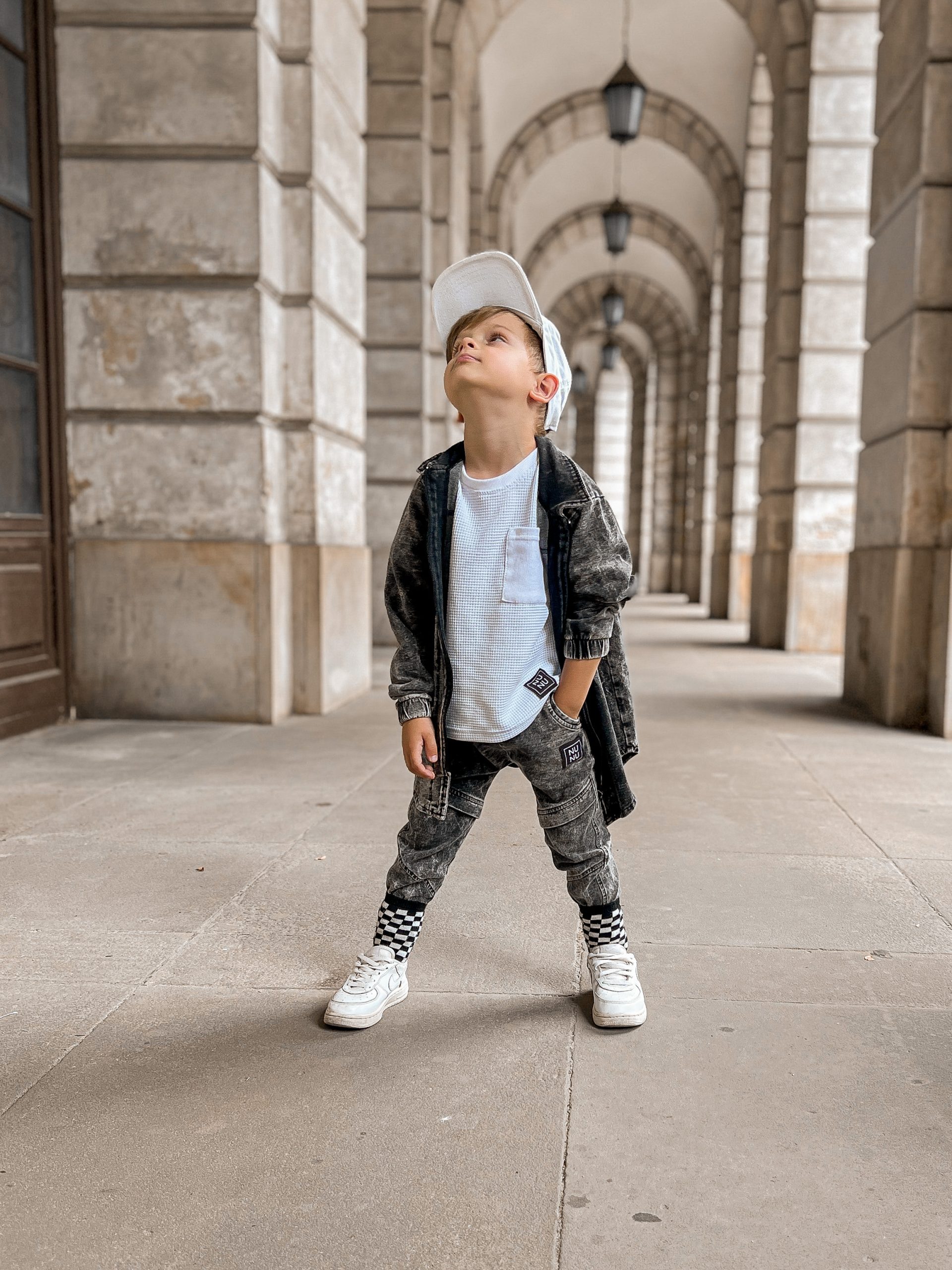 Koszula dekatyzowana jeans NUNU czarna - obrazek 3