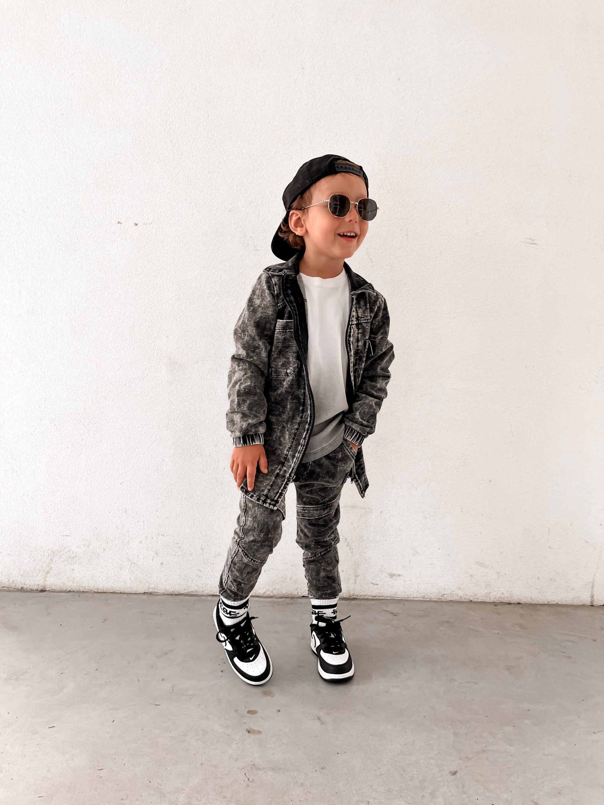 Koszula dekatyzowana jeans NUNU czarna