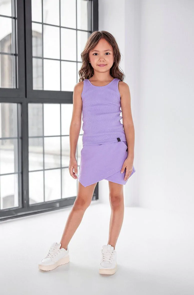 Top All For Kids NEW SPRING prążek - kolor fioletowy